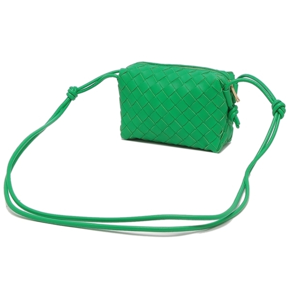 Bottega Veneta Shoulder Bag Loop Mini Loop Camera Bag Mini Bag Green - Picture 5 of 8